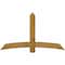 Ekena Millwork Bellingham Rough Sawn Timber Gable Bracket, Western Red Cedar, 72"W x 42"H x 4"D x 6"F, 14/12 Pitch GBW072X42X0406BEL00RWR - alternate 1
